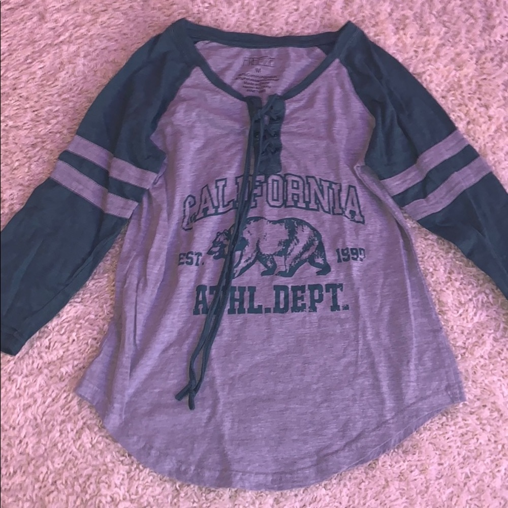 3 quarter sleeve tee